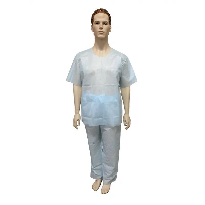 Костюм мед.хирургич. стерил. (рубаш.,брюки), пл.42,р.56-58  Гекса