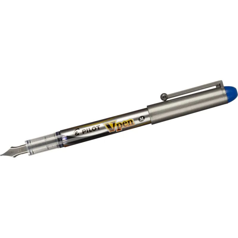 Ручка перьевая PILOT одноразовая SVP-4M V-Pen, синие чернила, 0,58мм