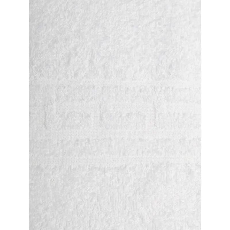 Полотенце махровое Luscan 70х130, 380 гр/м2, Ocean белый, 10 шт