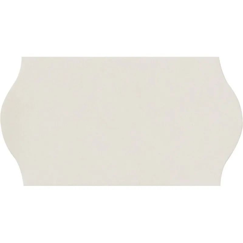 Этикет-лента Эконом 22х12 белая волна 1000шт/рул 10рул/уп