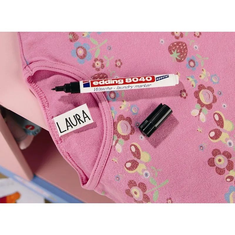 Маркер для белья EDDING E-8040/1 черный 1мм