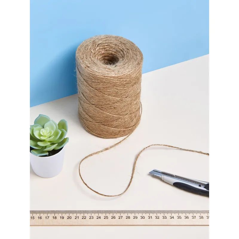 Шпагат джутовый полиров.1,2 ктекс (в бобине 500 м, 0,56 кг/боб. +