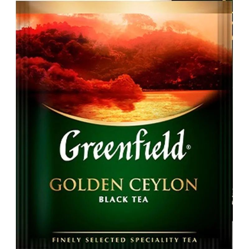 Чай Greenfield Golden Ceylon черный фольгир.25пак/уп 0352-10