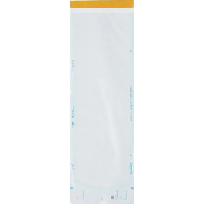 Пакет для стерилизации комбинир. 130 x 380 мм самокл. 100 шт/уп СтериТ