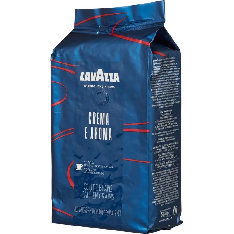 Кофе в зернах Lavazza Crema e Aroma Espresso, 1 кг, 2490