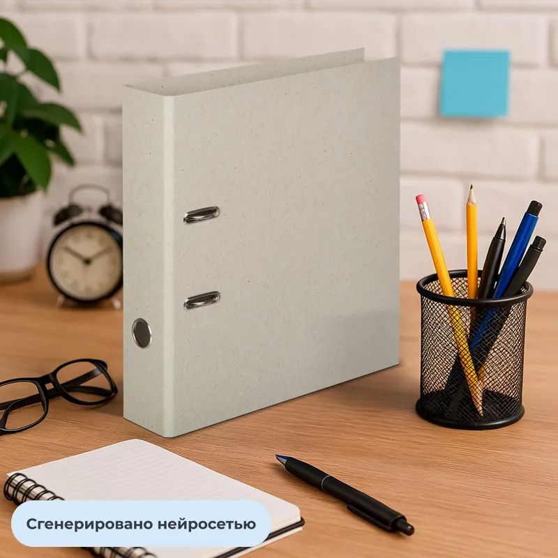 Папка-регистратор Attache Economy Отчет-Архив,карт.б/мет.уг,75мм 10шт/уп