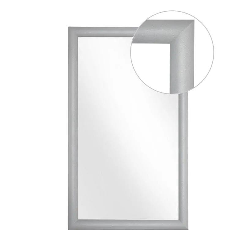 Зеркало KD_настенное Комус Мебель1801 СЕ-1, 600х1000 серебро