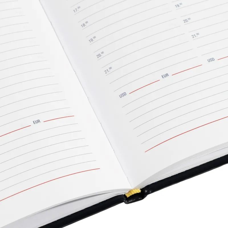 Еженедельник недатированный синий,А4,195х265мм,72л,АТТАСНЕ Каньон