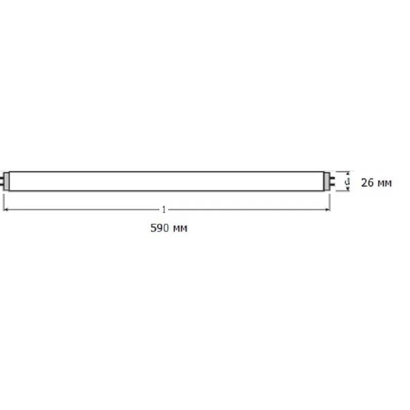 Лампа люминесцентная Osram  L 18W/765 G13 6400К хол.дневн. 25шт/уп