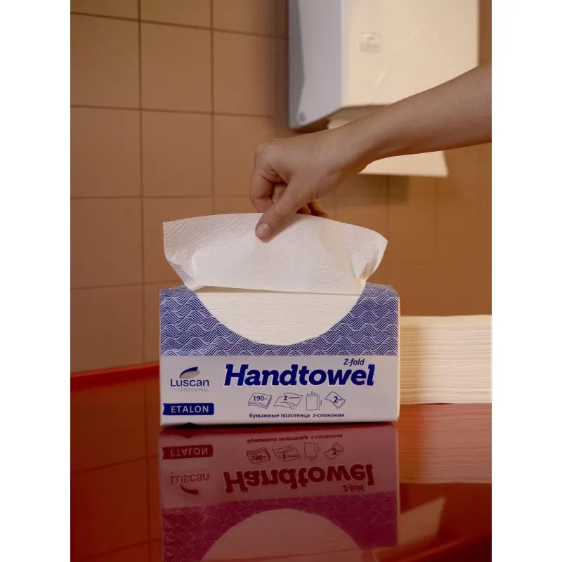 Полотенца бумажные д/дисп. Luscan Professional Z слож2сл190л20пач/уп