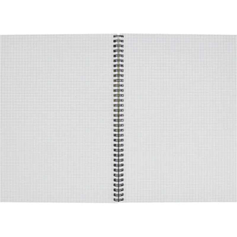 Тетрадь общая Attache,120л,клет,А4,спир,обл.мел.карт