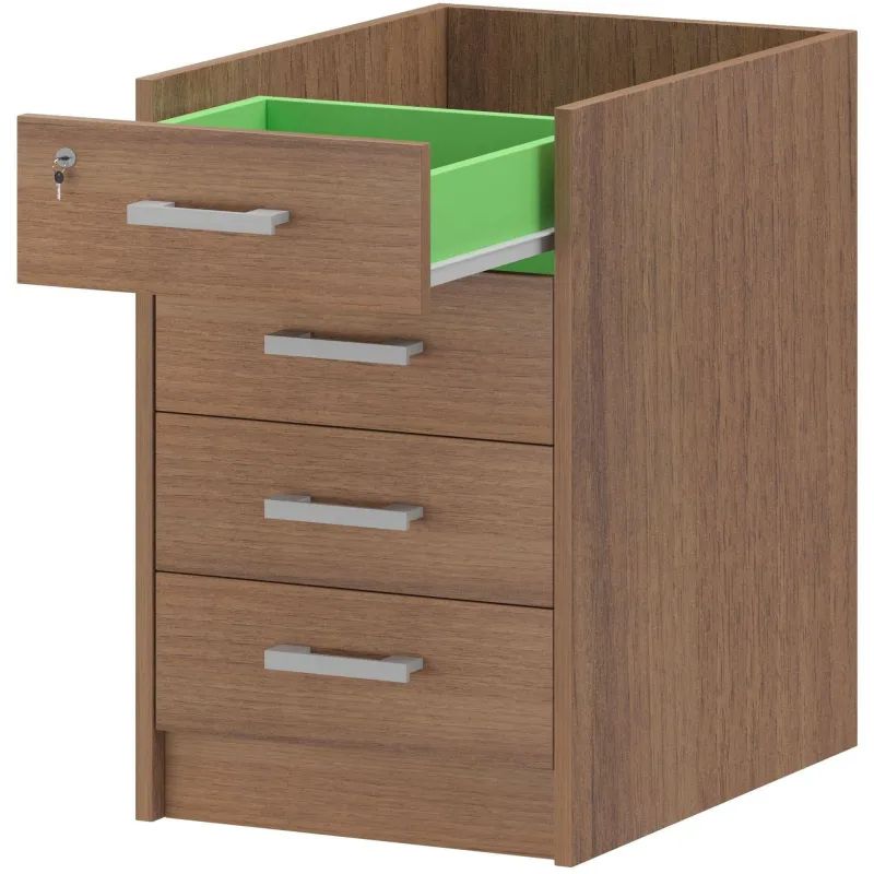 Тумба PT Арго Корпус приставной АТ-07 орех