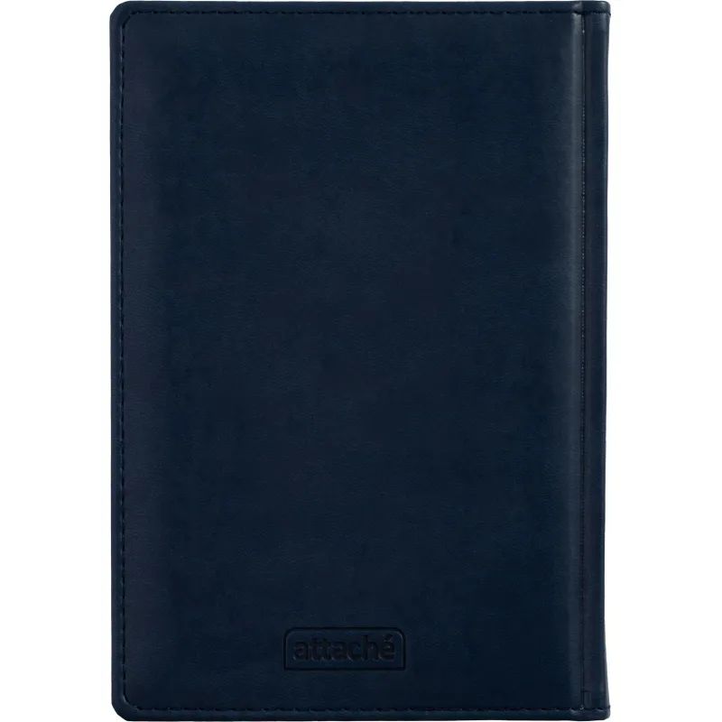 Ежедневник недатированный синий,А5,143х210мм,176л,ATTACHE Сиам