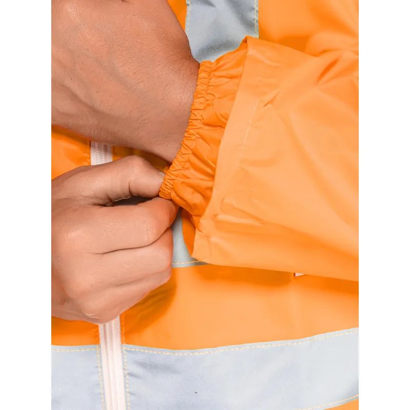 Плащ влагозащитный сигнальный ПВХ Ext-V орж СОП 44-46/170-176