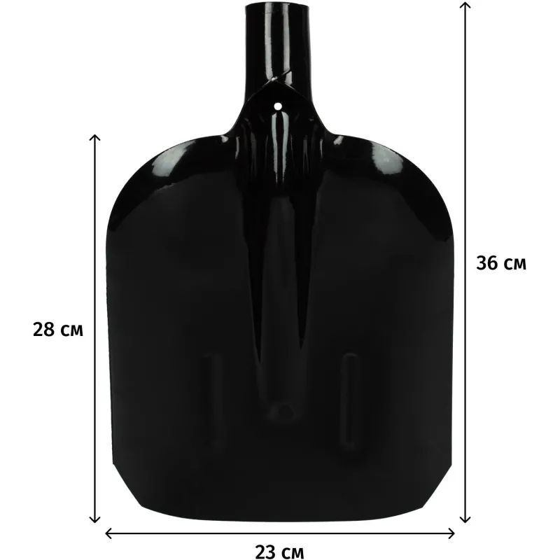 Лопата совковая с ребрами жесткости, без черенка АМЕТ (61420)