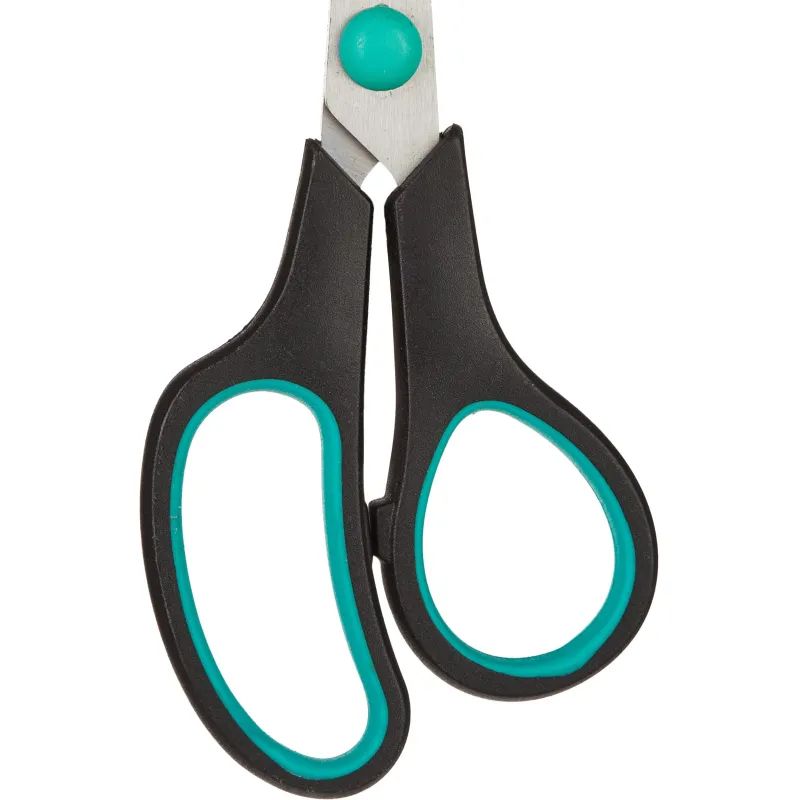 Ножницы Attache 169 мм с пласт.прорезин. руч. Attache, цвет зелен/черн