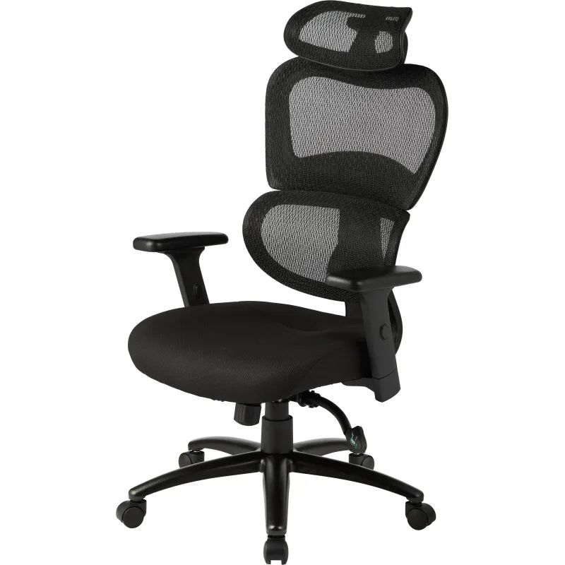 Кресло BN_Hg_EChair-647 TTW сетка, ткань TW черная