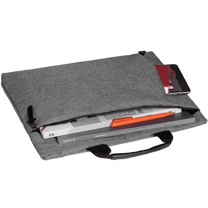 Сумка для документов Burst HotDoc, серая 10106.10