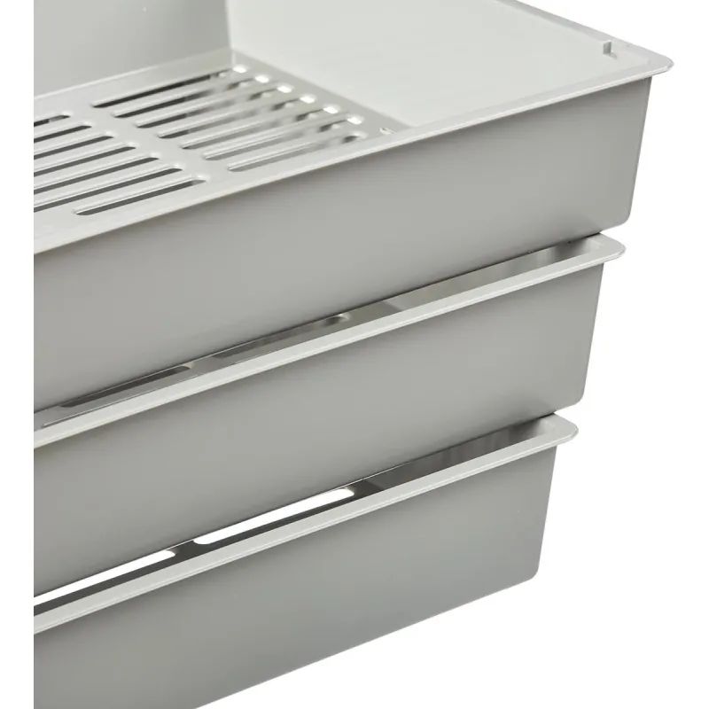 Лоток горизонтальный Attache решетчатый серый ЛТ293АЕ