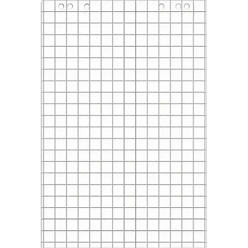 Блок бумаги для флипчартов клетка 67,5х98 20 лист. 5 бл/уп 80гр.
