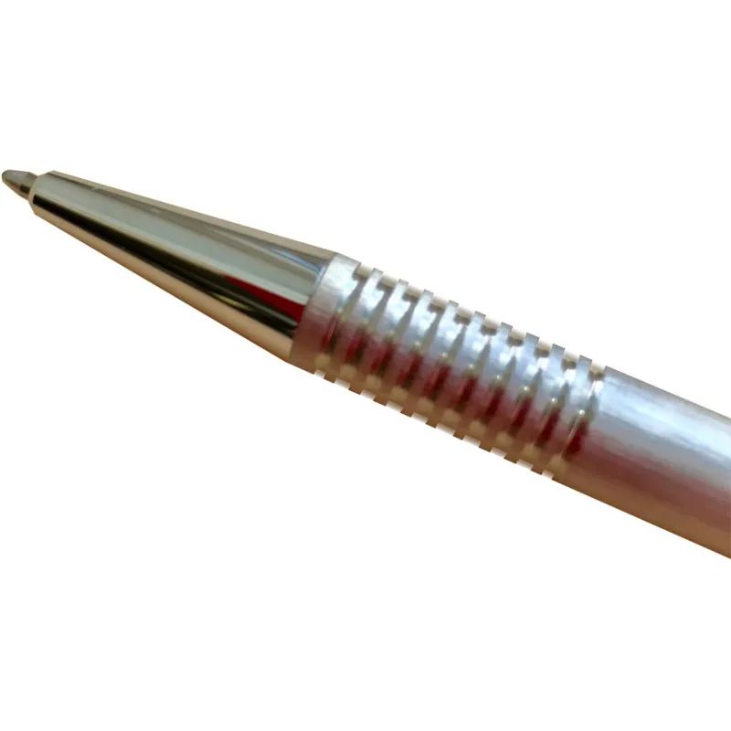 Ручка шариковая автоматическая LAMY 206 logo, Матовая сталь, M16, 4026752