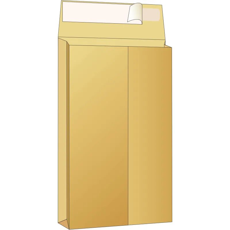 Пакет в упаковке крафт С4 стрип Extrapack 229х324 100г 250шт/уп/6541