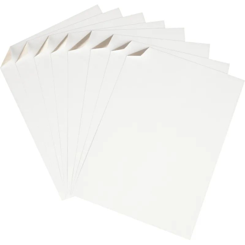 Картон белый 8л, А4 немелованный Отличник