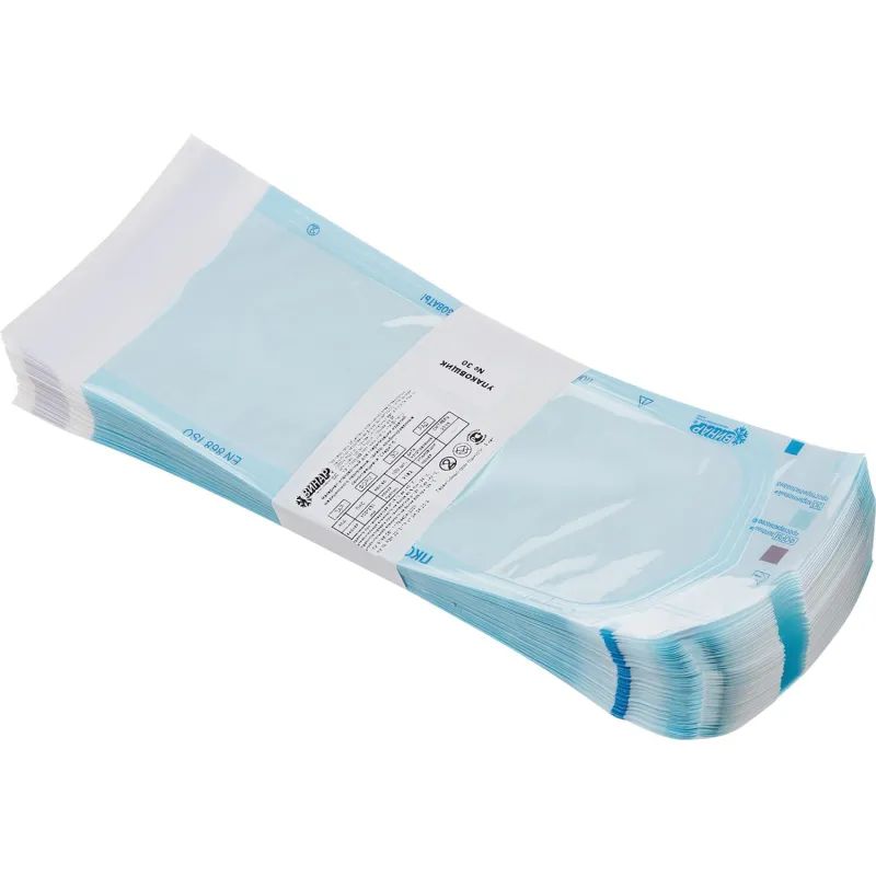 Пакет для стерилизации комбинир. 100 x 250 мм самокл. 100 шт/уп СтериТ