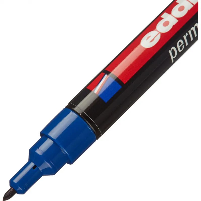 Маркер перманентный EDDING E-370/3 синий 1мм круглый наконечник