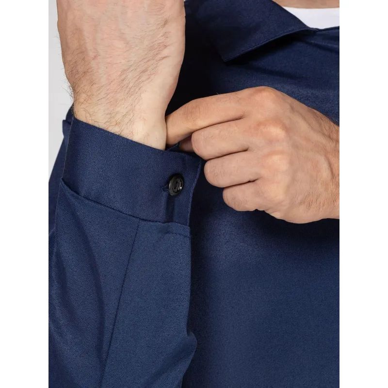 Халат муж. смесовый у03-ХЛ синий(р.48-50) 170-176