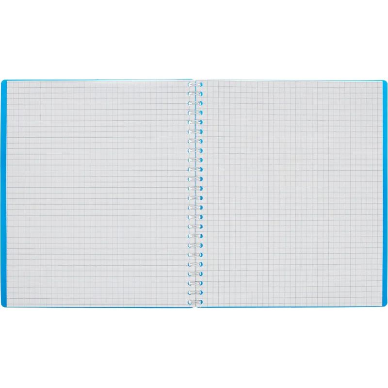 Тетрадь общая Attache 48л клетка А5, спираль, обложка Plastic