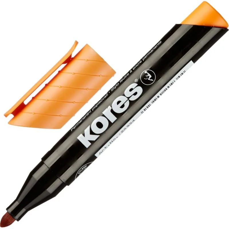 Маркер перманентный KORES набор 6 цв. 1,5-3 мм круглый наконечник &#039;20902