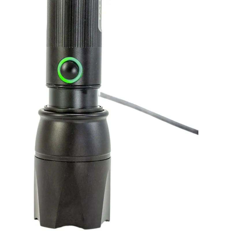 Фонарь ЯРКИЙ ЛУЧ F20 Falcon CREE XP-L HI, 3 режима, аккум