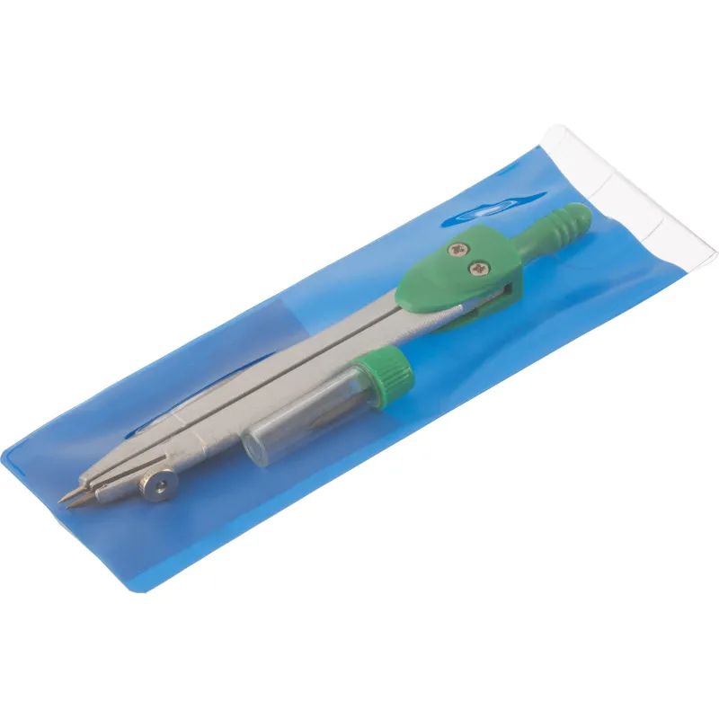 Готовальня Attache циркуль 115 мм с запасным грифелем в ПВХ чехле S01002P