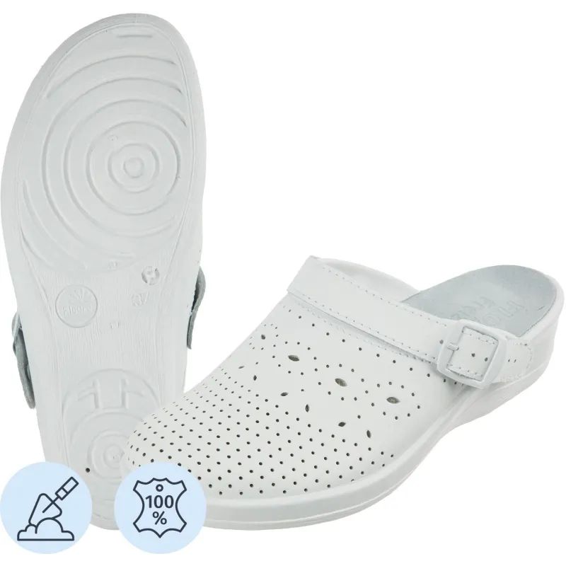 Сабо Яна/Лера жен.нат.кожа цв.белый(р.38) (51-03/69580108)