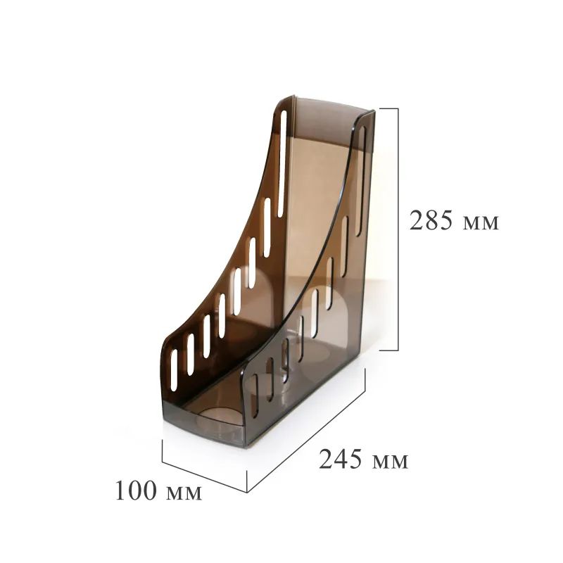 Лоток вертикальный Attache 100мм, 2шт./уп, тонировано-к