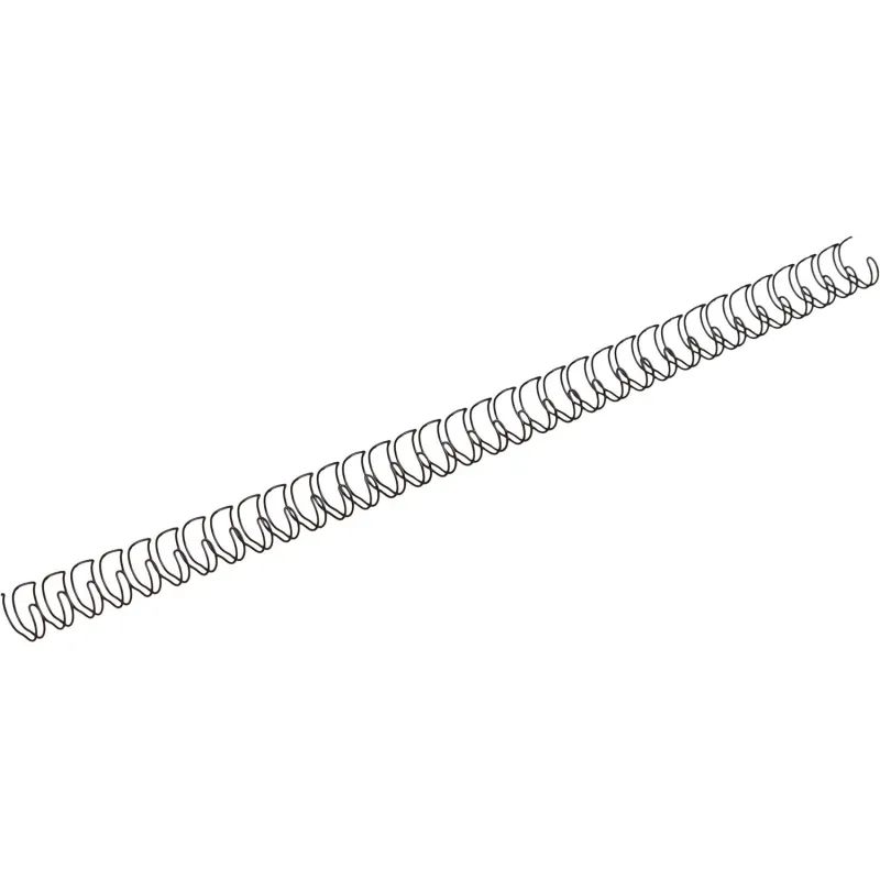 Пружины для переплета металлические Promega office 9,5мм черные 100шт/уп.