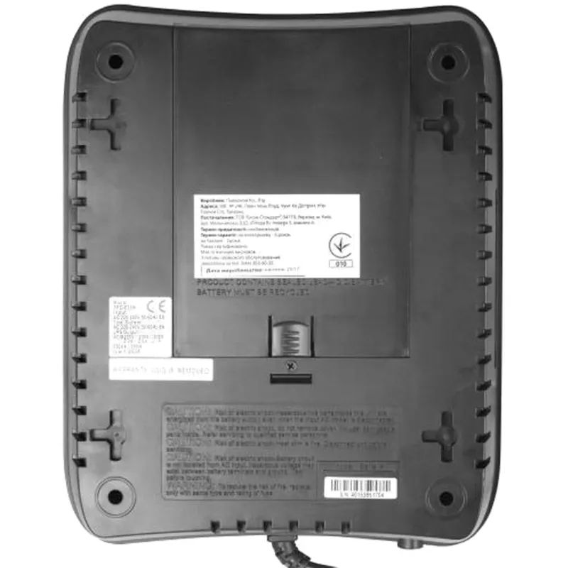 ИБП Powercom Back-UPS SPD-1000N OffLine 1000VA/550W Schuko 8 EURO розеток