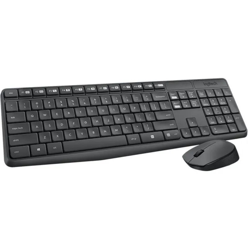 Набор клавиатура+мышь Logitech MK235 (920-007948) Wireless/Grey