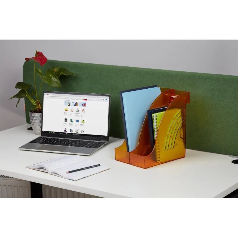 Лоток вертикальный ATTACHE 95мм Яркий Офис оранжевый