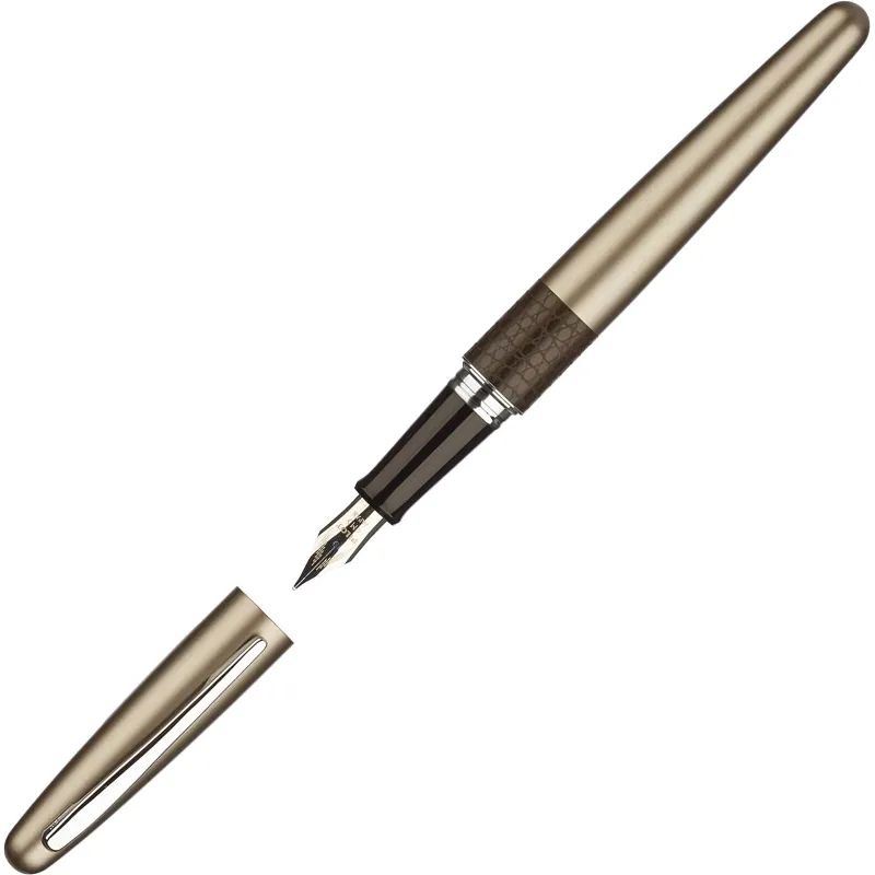 Ручка перьевая PILOT  Бронзовая ящерица  серия животные в футляре