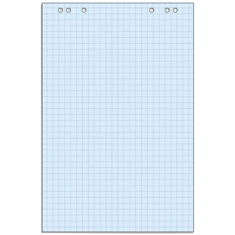 Бумага для флипчартов голубая пастель клетка 68.0х98.0 20 лист.80гр.