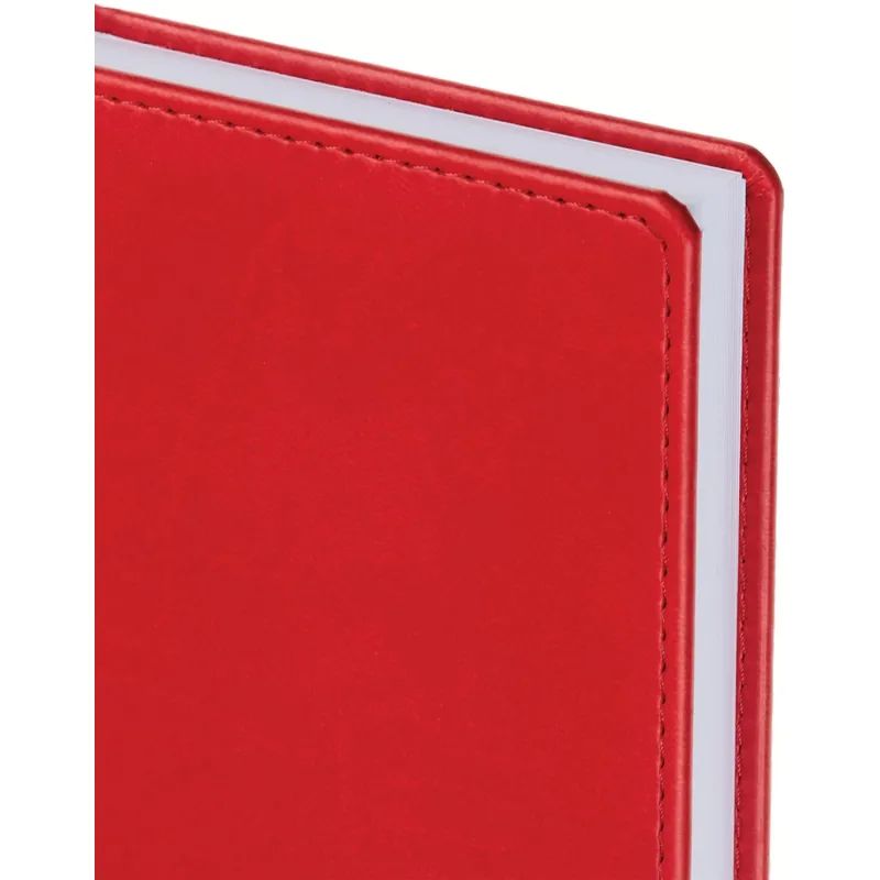 Ежедневник недатированный красный,А6,110х155мм,176л,ATTACHE Сиам