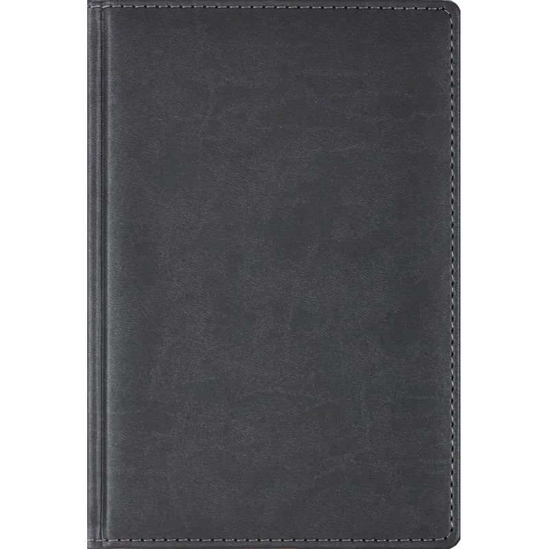 Ежедневник недатированный серый,А5,143х210мм,176л,ATTACHE Сиам