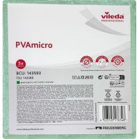 Салфетки хозяйственные ПВА микро 38x35 зеленые 5 шт. 143593