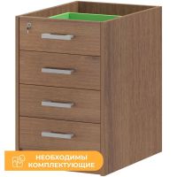 Тумба PT Арго Корпус приставной АТ-07 орех