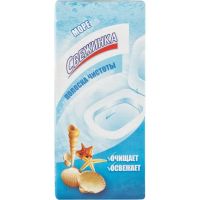 Стикер для унитаза Полоска чистоты д/унит. Свежинка море (3штх10г)/уп