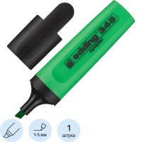 Маркер текстовыделитель EDDING E-345/11 зеленый 1-5мм