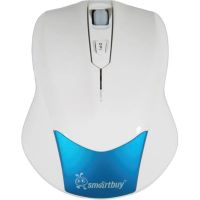 Мышь компьютерная Smartbuy 356AG белая/голубая (SBM-356AG-BW)