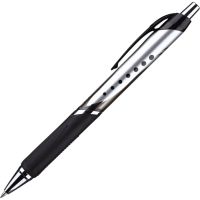 Ручка гелевая автомат. Attache selection Galaxy,черн.корп,черный,манж